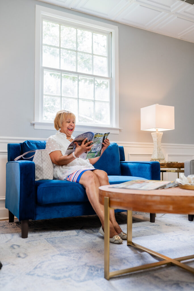 Enjoy our Beaufort, SC, dentist's patient waiting area!